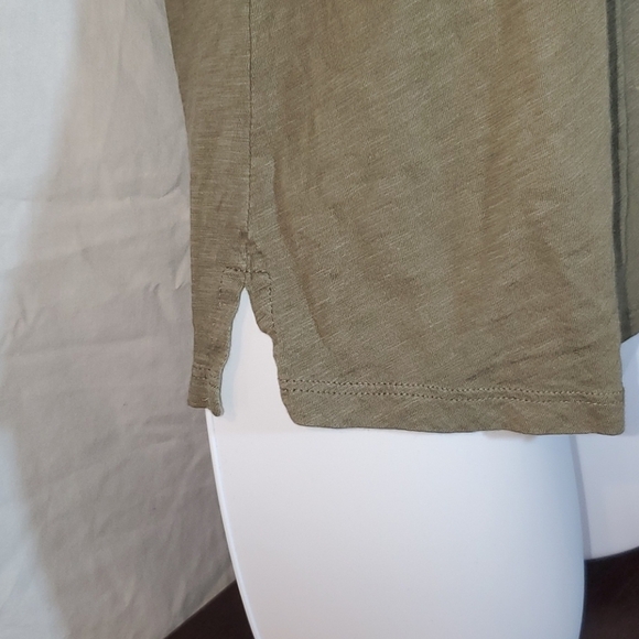 4/$20 Max Studio army green top sz S - Picture 5 of 13